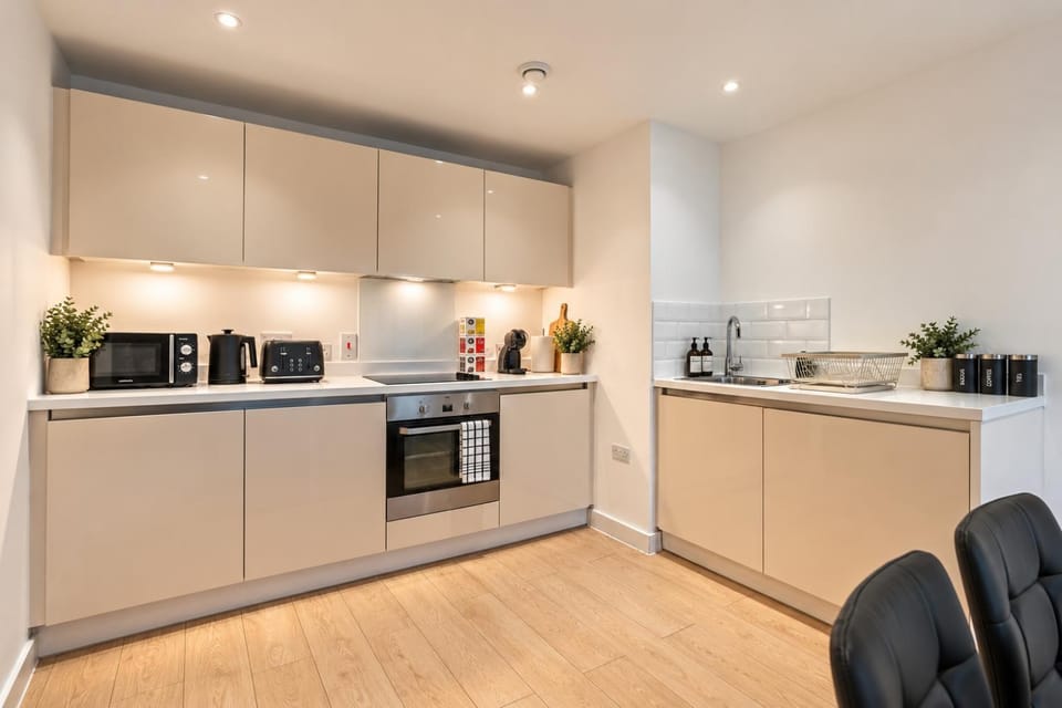 Large 1BR Apartment - 6 Guests - Free Parking Apartment in London Borough of Southwark
