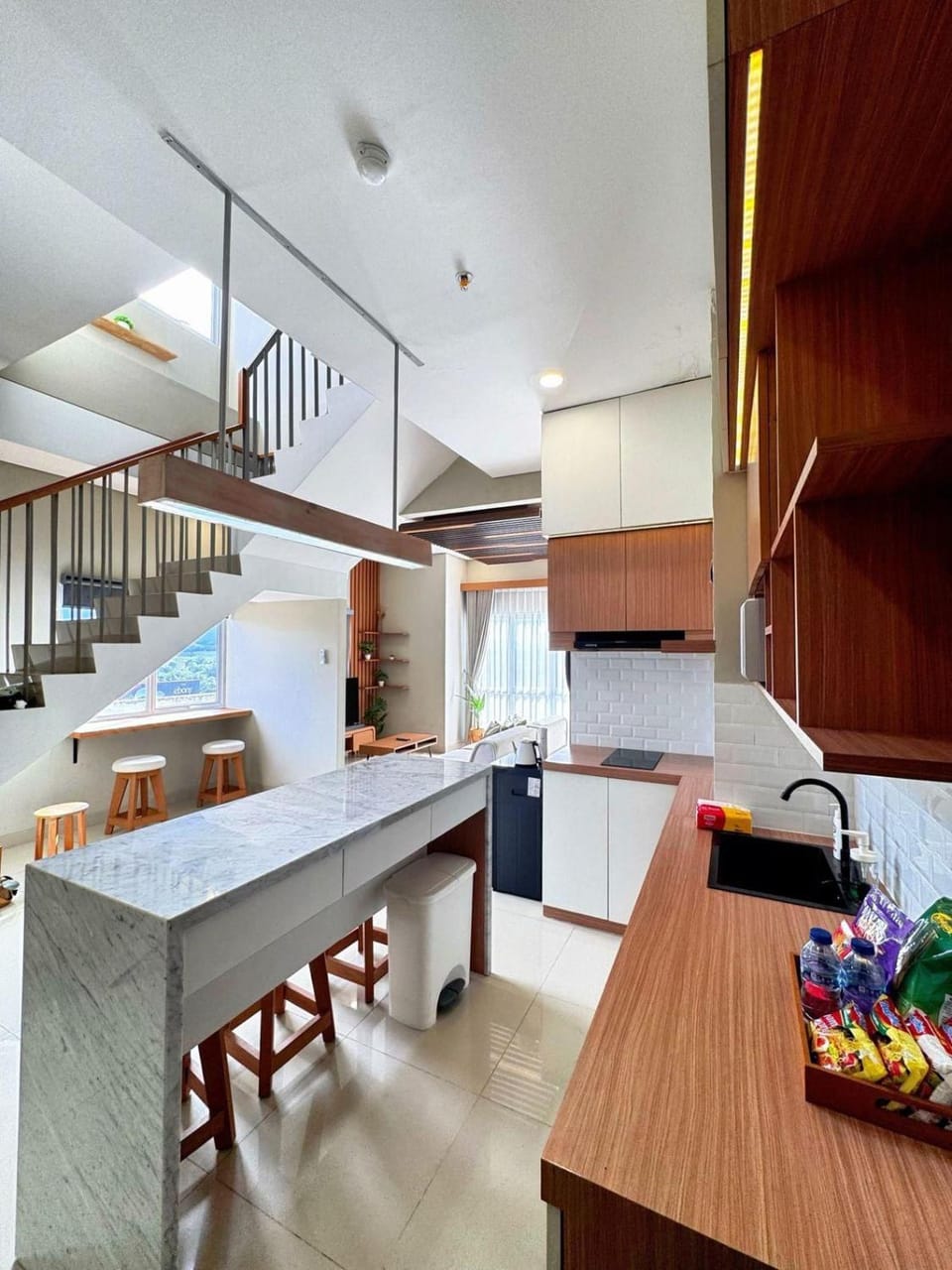 Penthouse Loft 2 Lantai at LRT City Sentul, 2BR, 120m2 Apartment in West Java