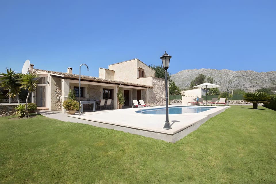 Property building, Living room, Swimming pool