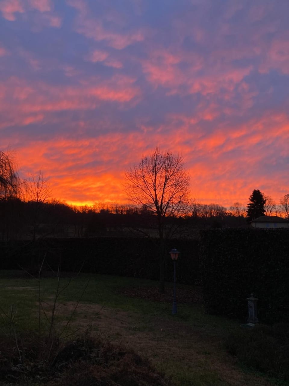 Natural landscape, Sunset