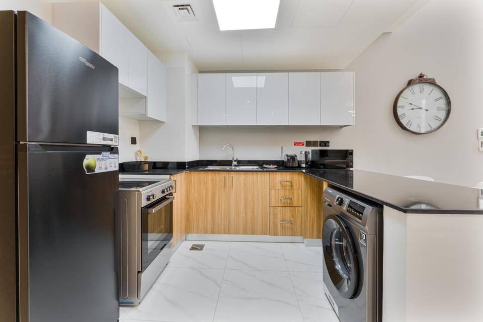 microwave, oven, stove, toaster, washing machine, kitchen