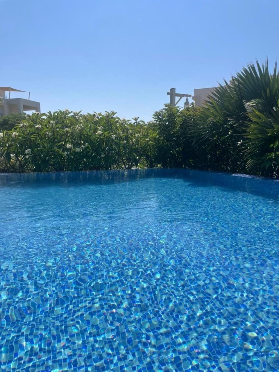hacienda white villa with pool and full sea view House in Egypt