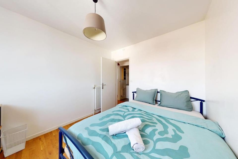 2BR flat with balcony 5 mn to Hippodrome de Nantes Apartment in Nantes