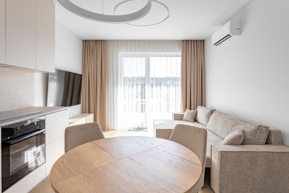 Living room, Seating area, Dining area