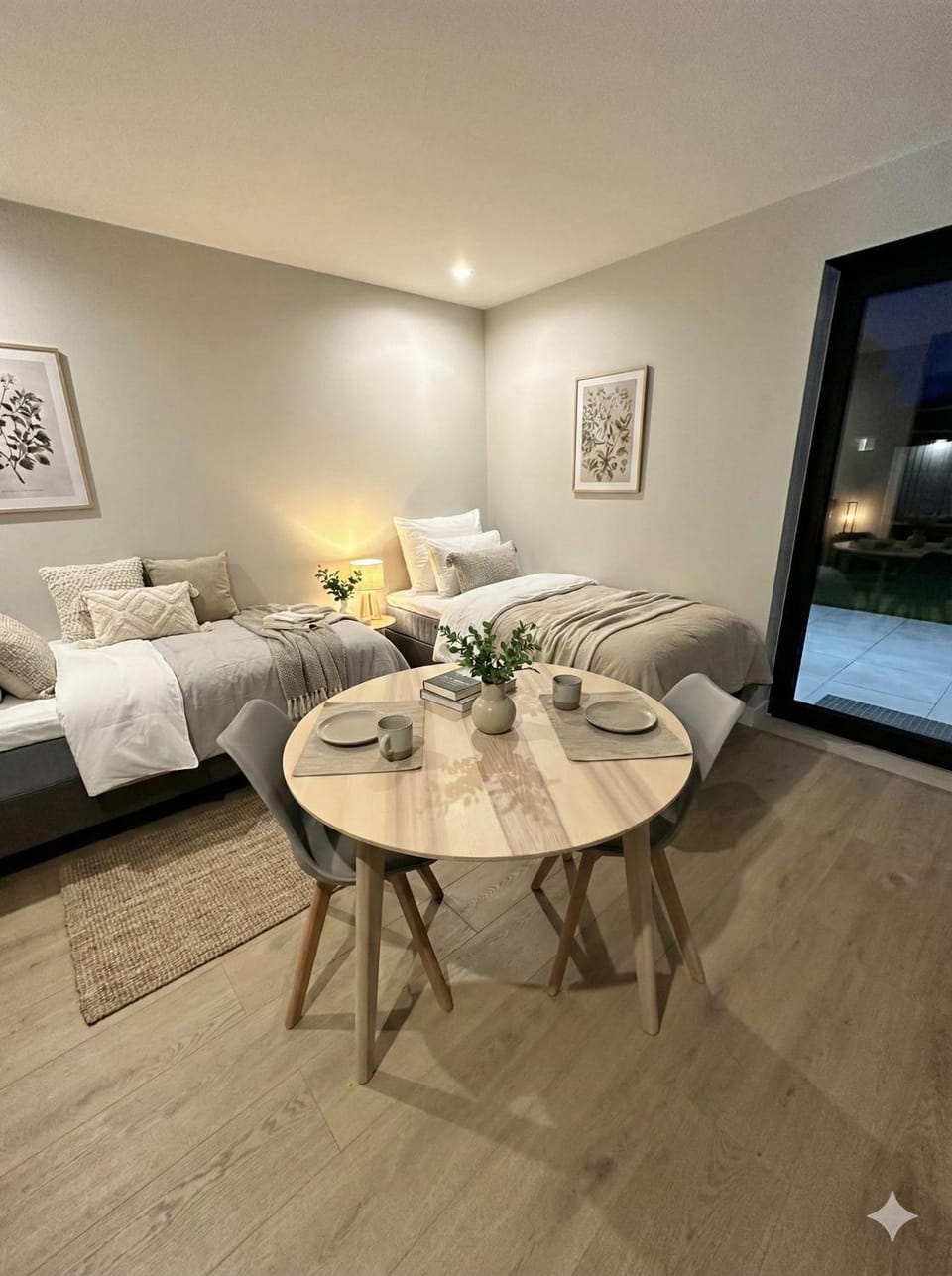 Dining area, Bedroom