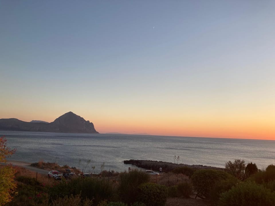 Sea view, Sunset
