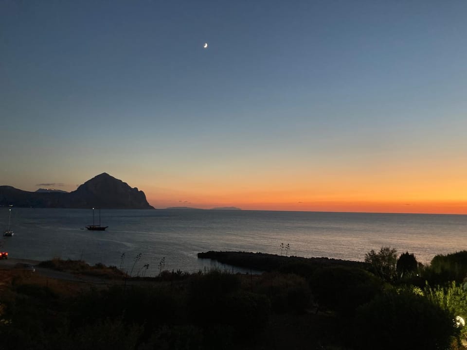Sea view, Sunset