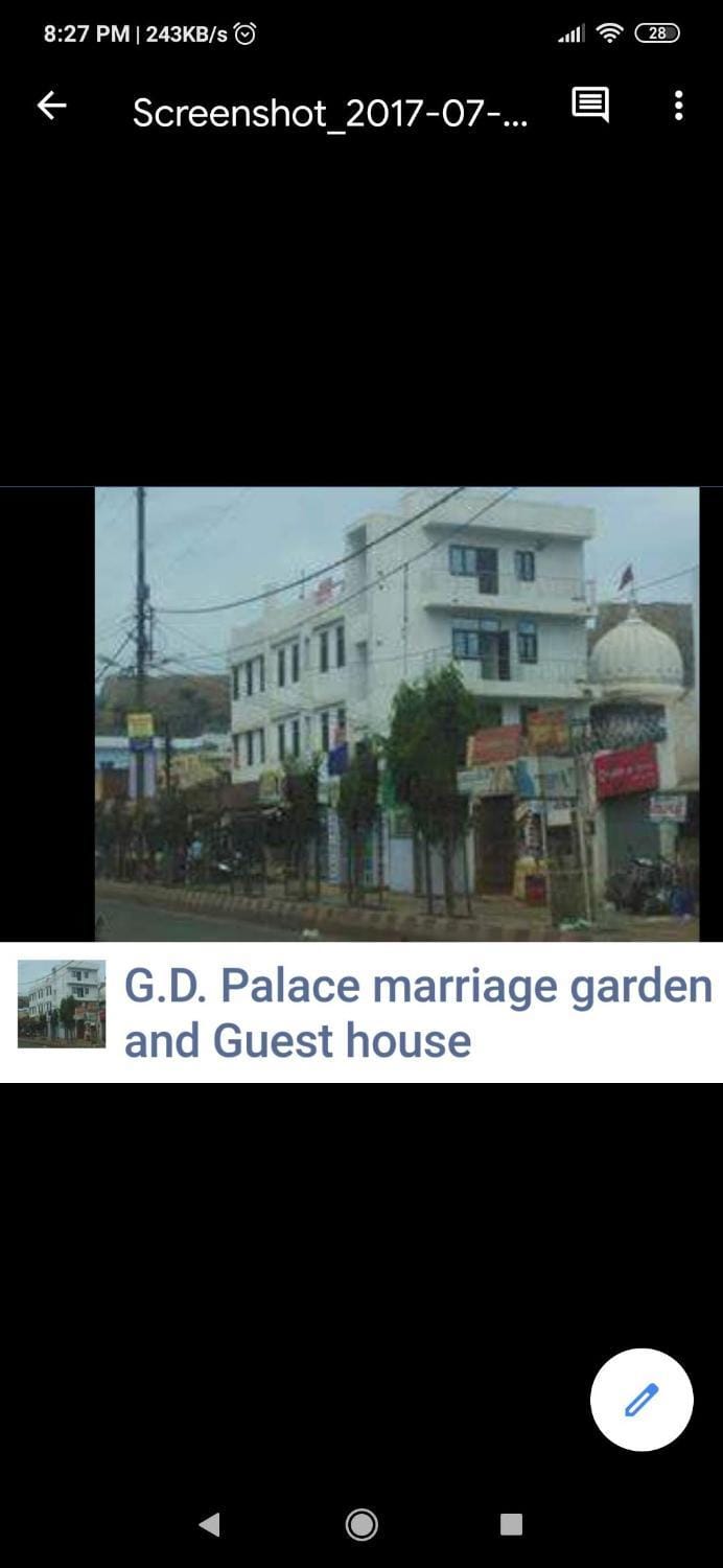 G d palace Bed and Breakfast in India