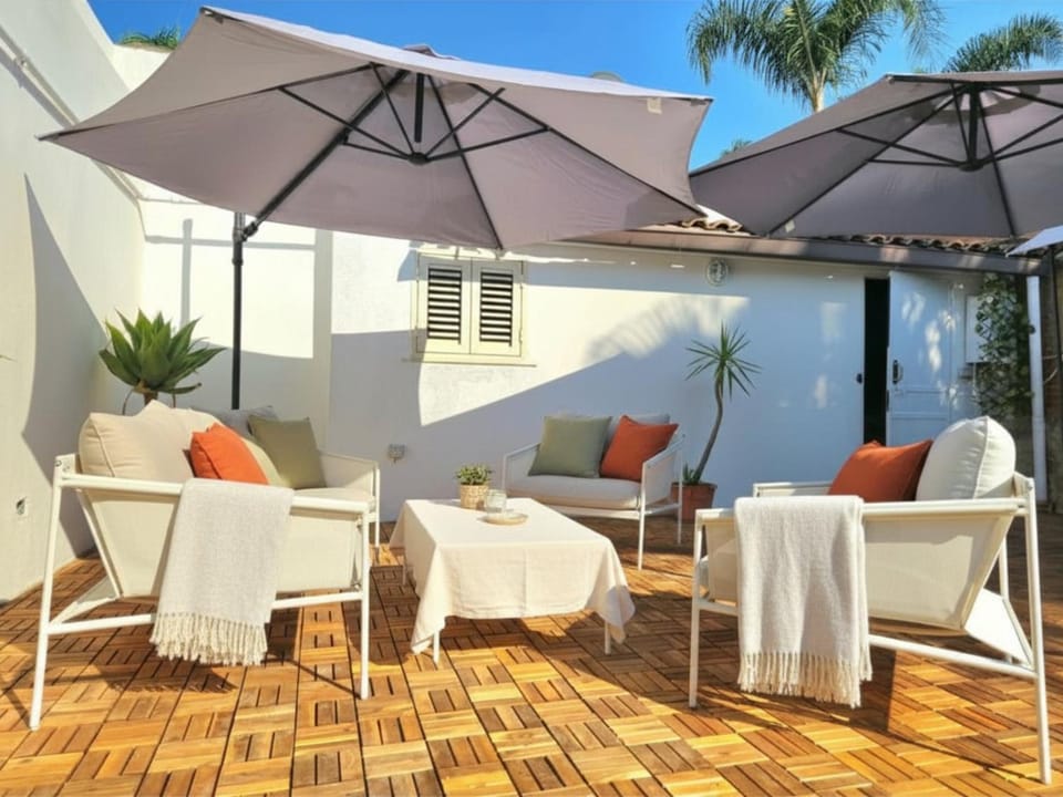 Patio, Living room, Seating area