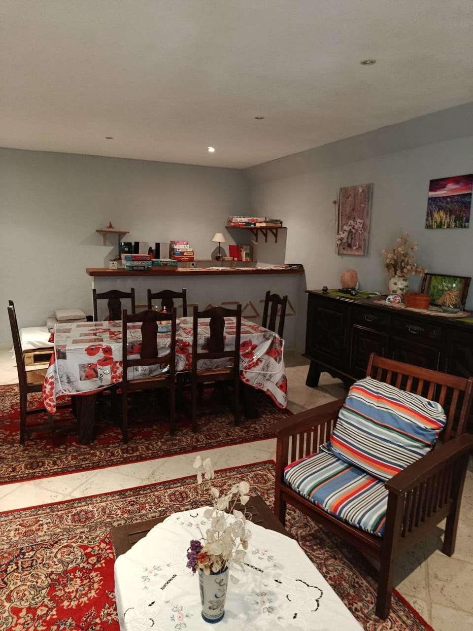Property building, Living room
