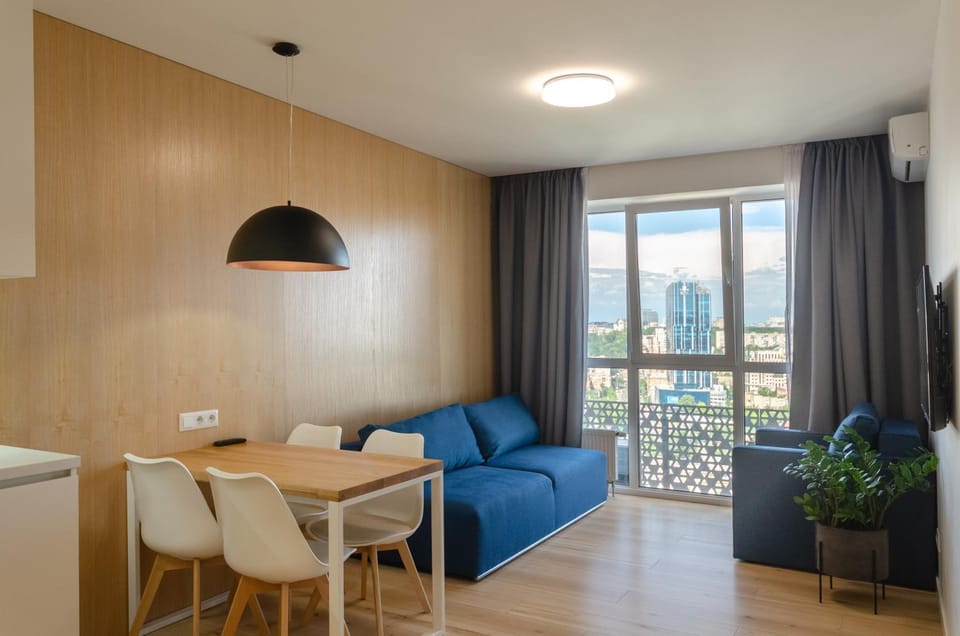 View (from property/room), Living room, Dining area