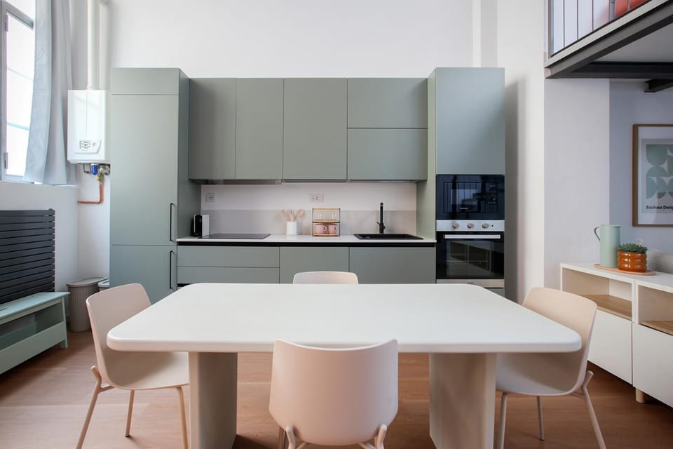 Cozy and Elegant Design Loft Apartment in Milan