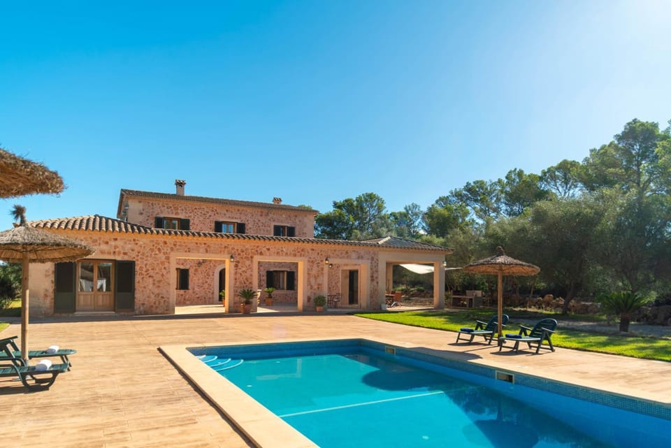 Property building, Living room, Swimming pool