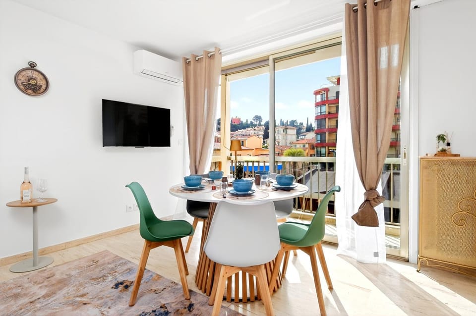 Charmant appart 5 pers - Centre - Climatisé Apartment in Menton