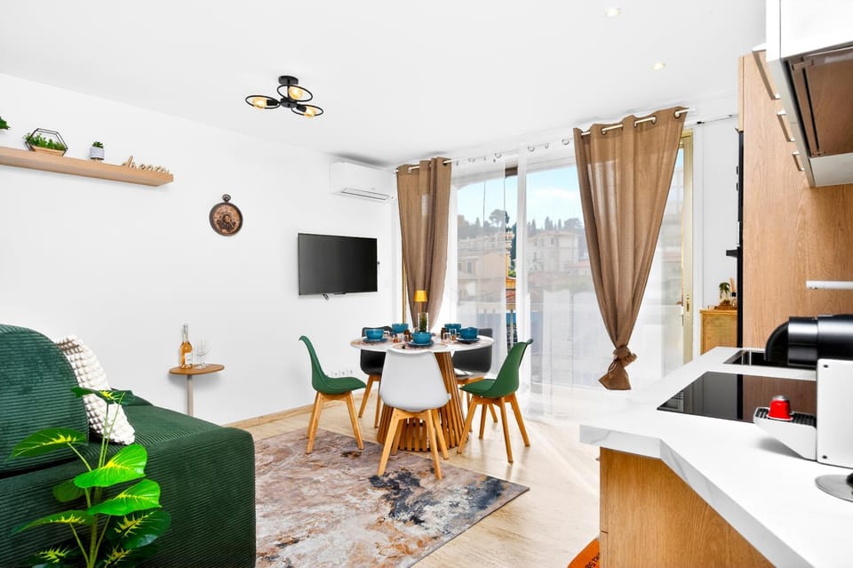 Charmant appart 5 pers - Centre - Climatisé Apartment in Menton