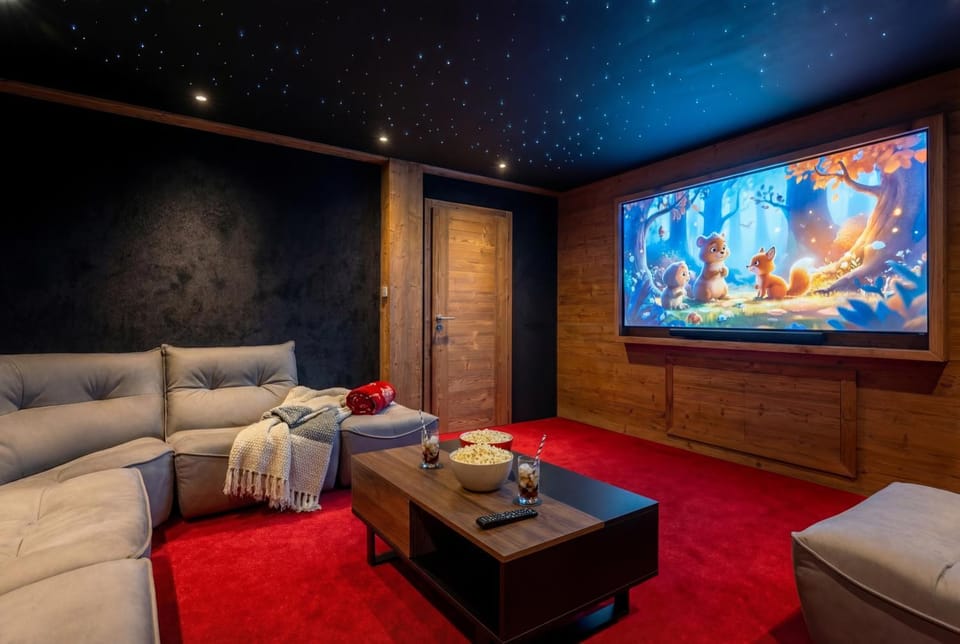Communal lounge/ TV room, TV and multimedia, Photo of the whole room, Evening entertainment