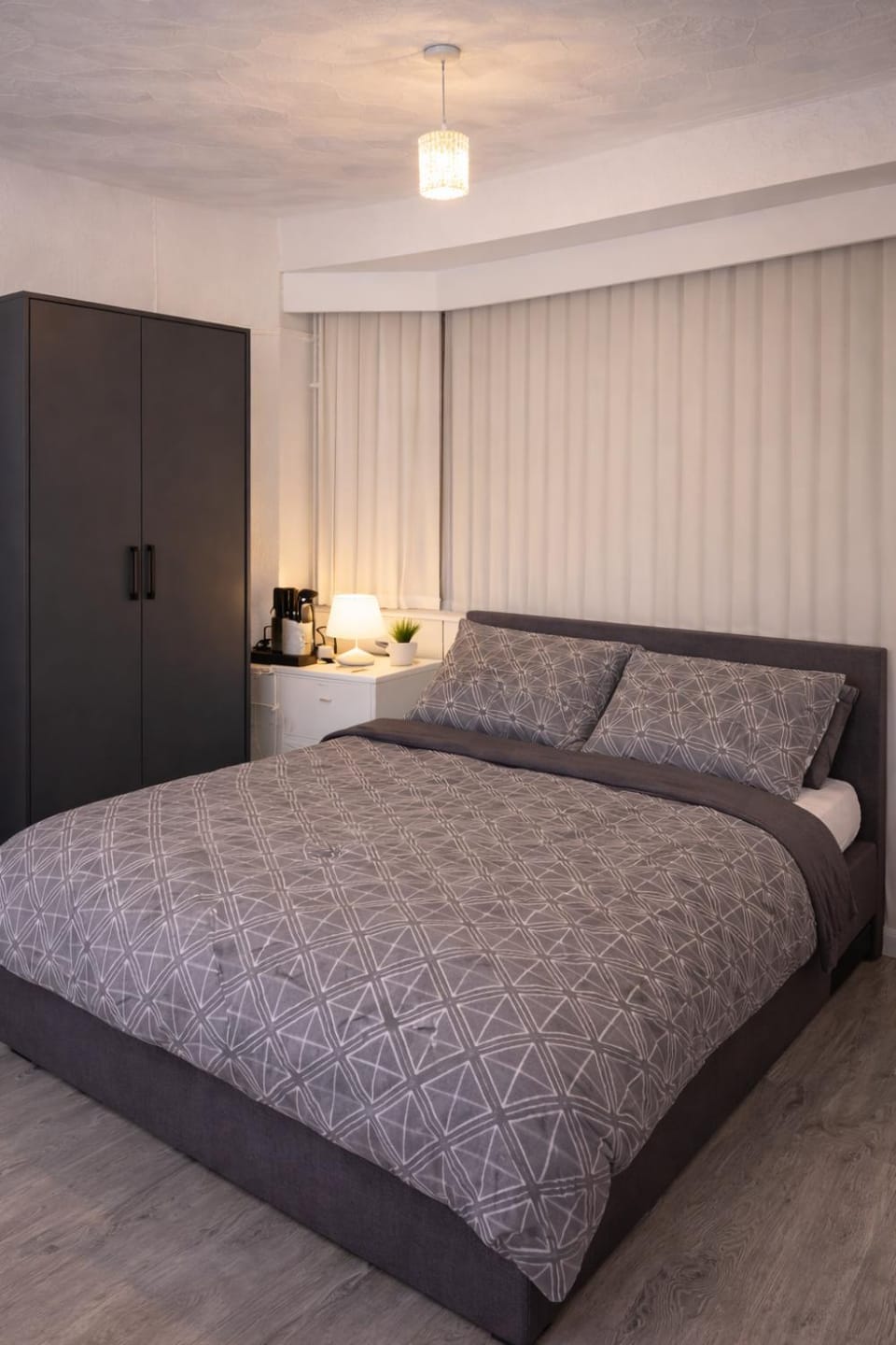 Bed, Bedroom, wardrobe