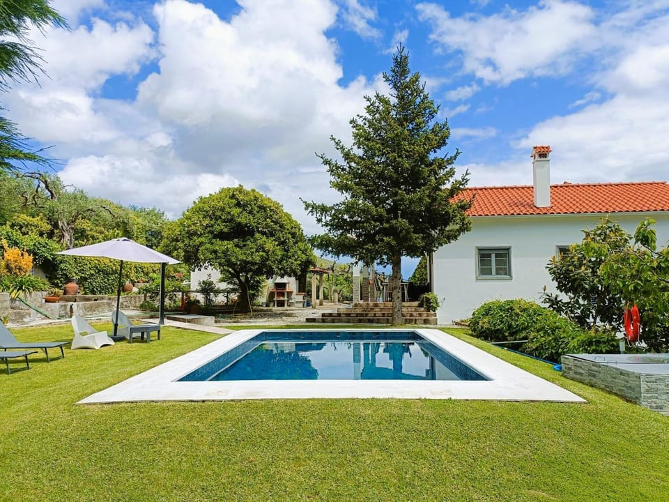 Property building, Spring, Pool view