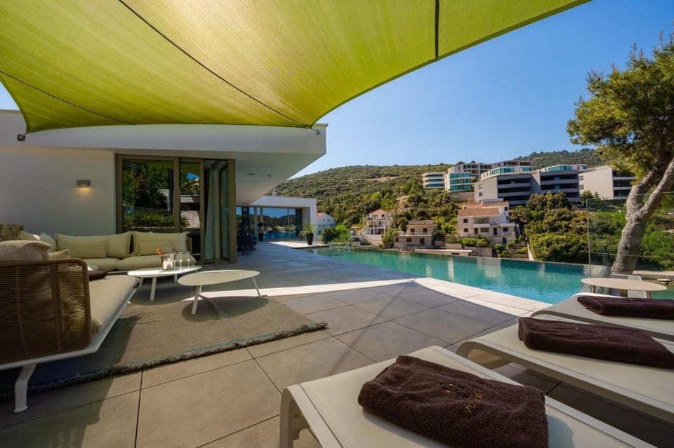 Patio, Seating area, Swimming pool