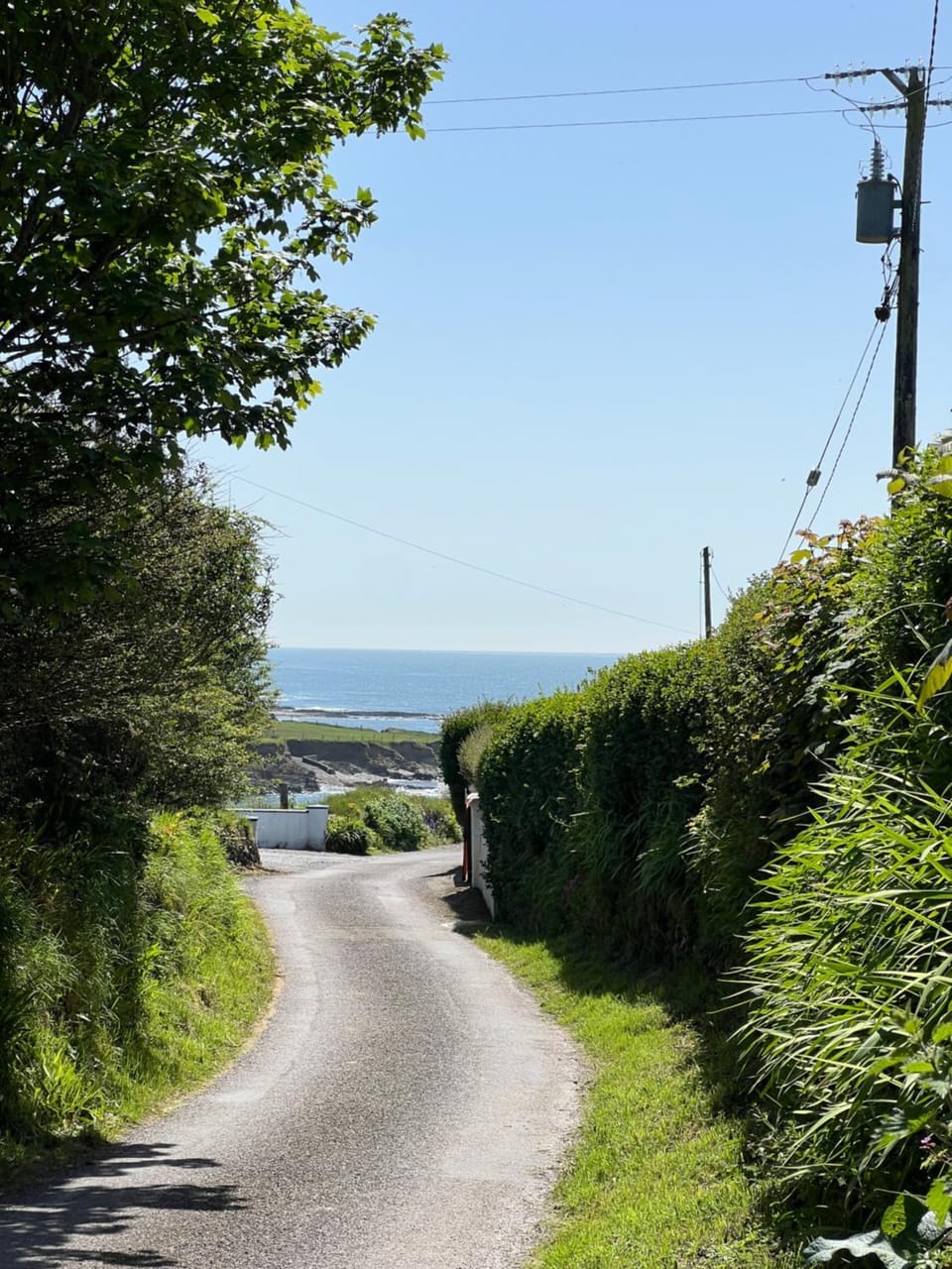 Natural landscape, Sea view