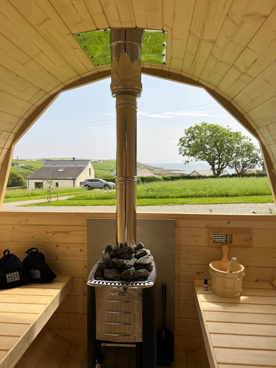 Garden, Sauna, Spa and wellness centre/facilities, Sea view