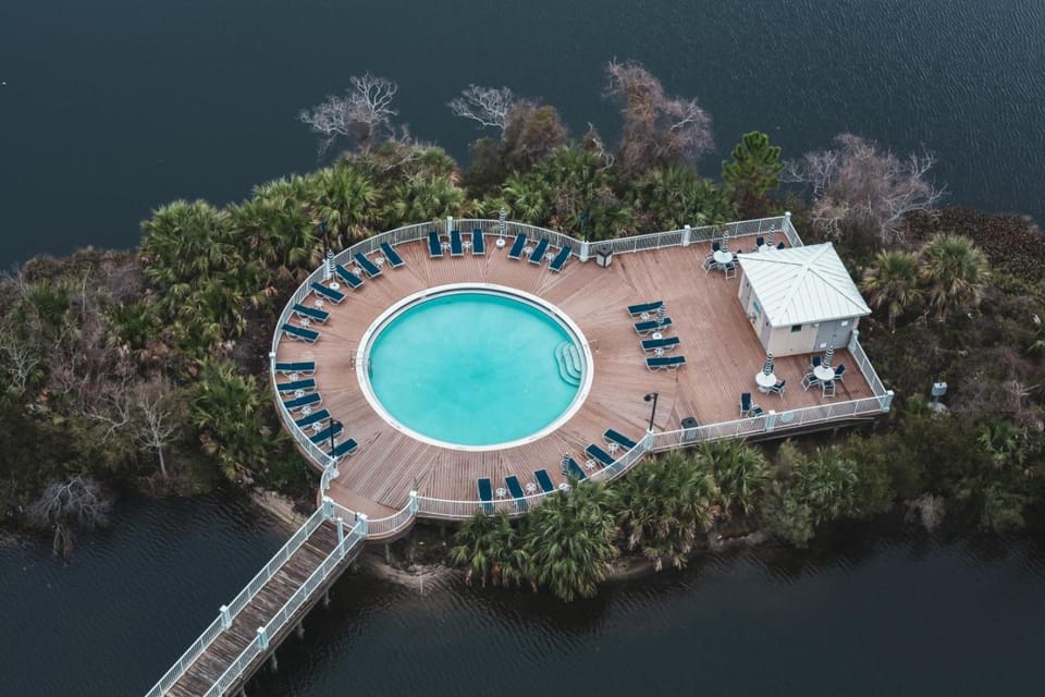 Day, Bird's eye view, Swimming pool