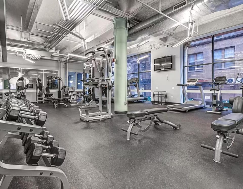 Fitness centre/facilities, Area and facilities