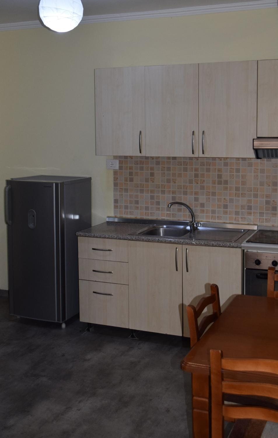 Kitchen or kitchenette, kitchen