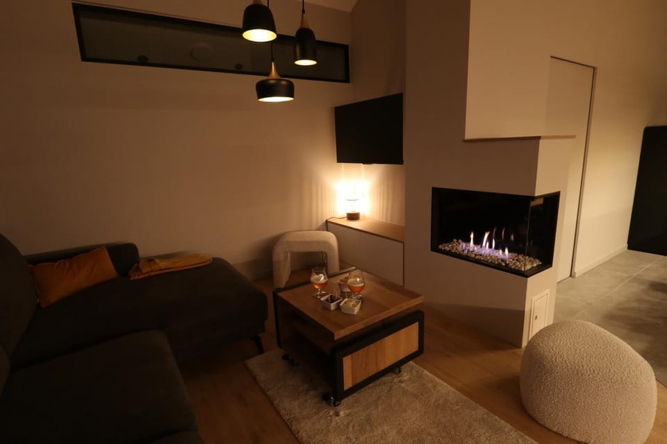 TV and multimedia, Living room, fireplace
