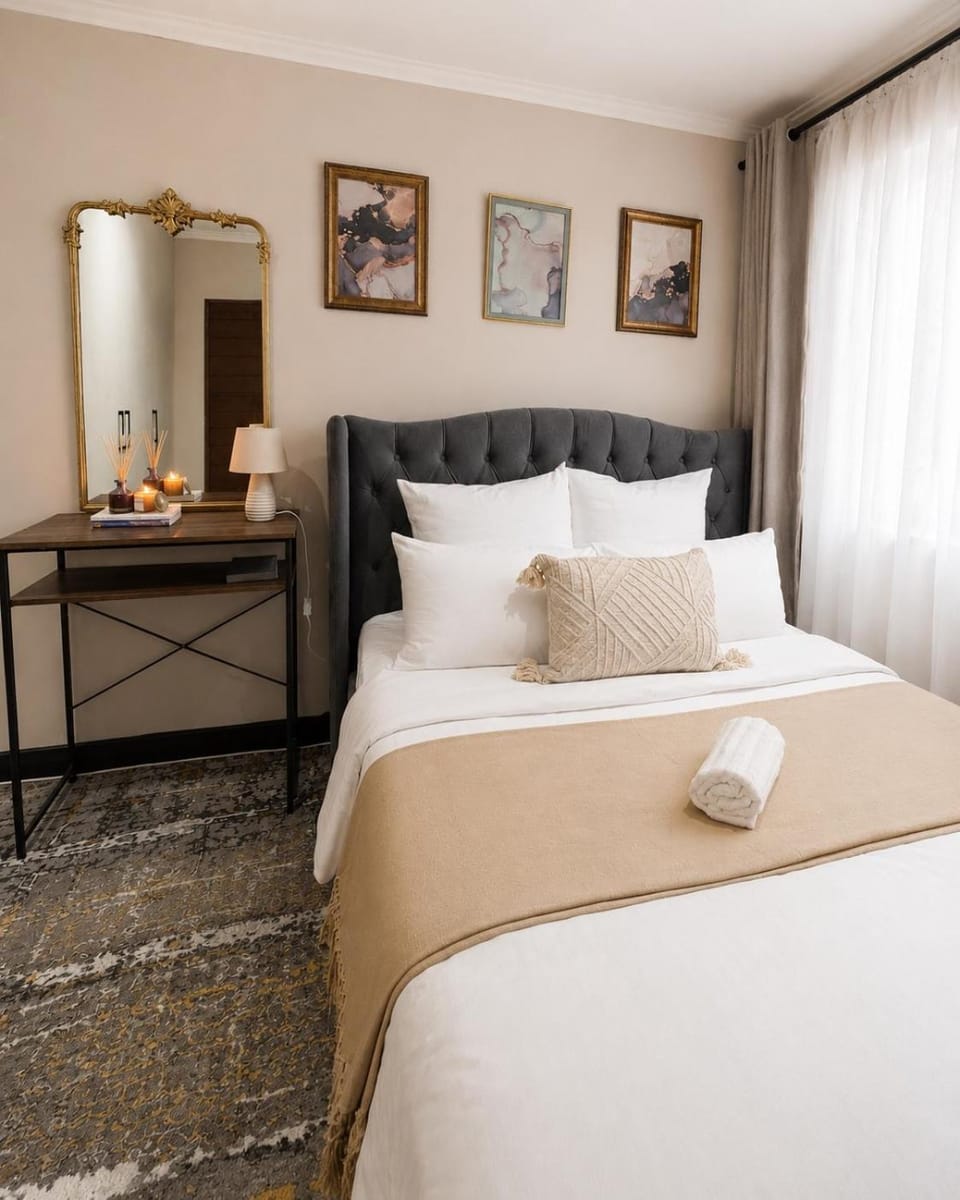 Bed, Bedroom