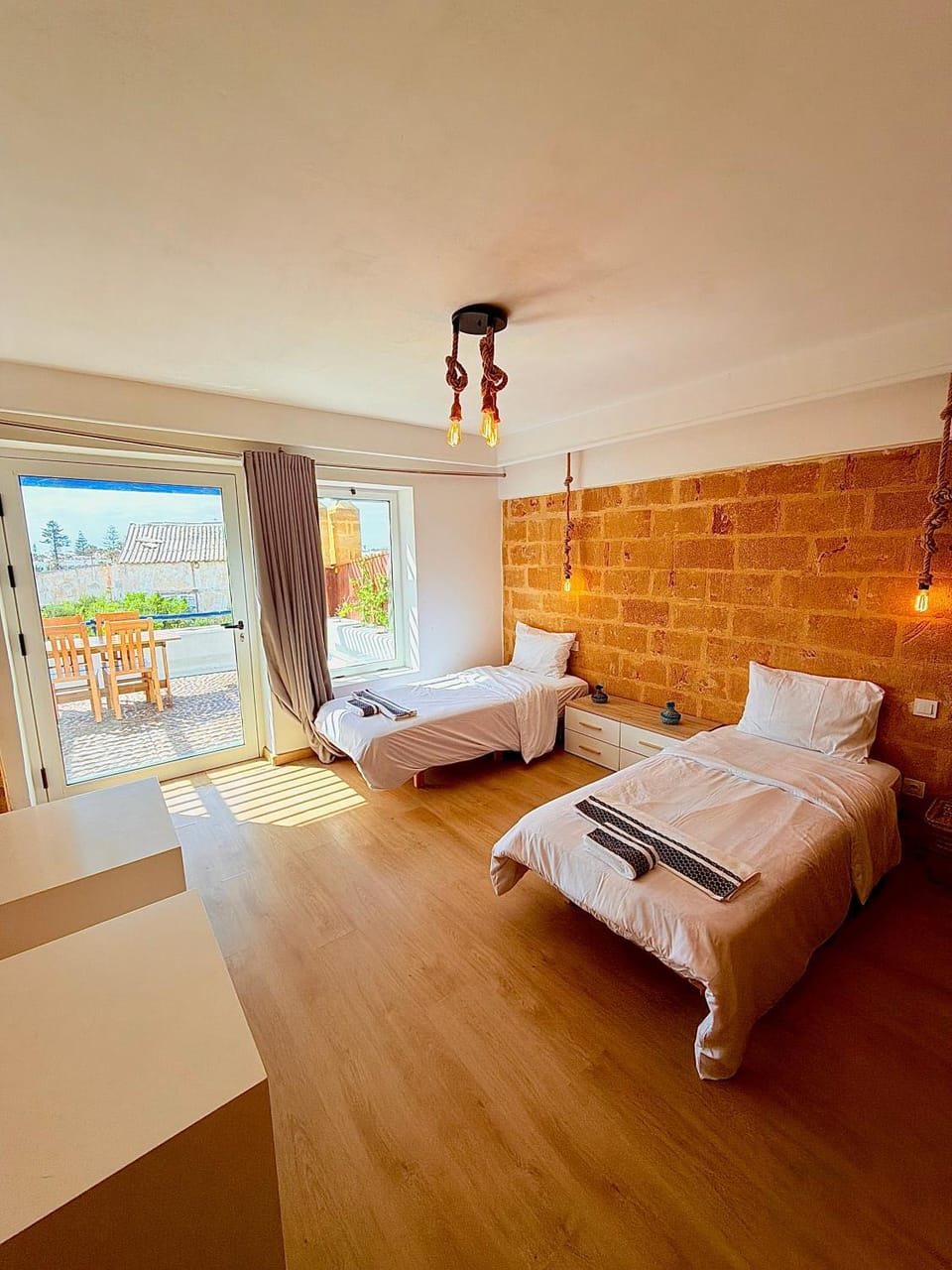 Bed, Photo of the whole room, towels