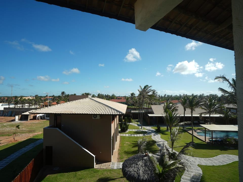Property building, Natural landscape, Pool view, Swimming pool