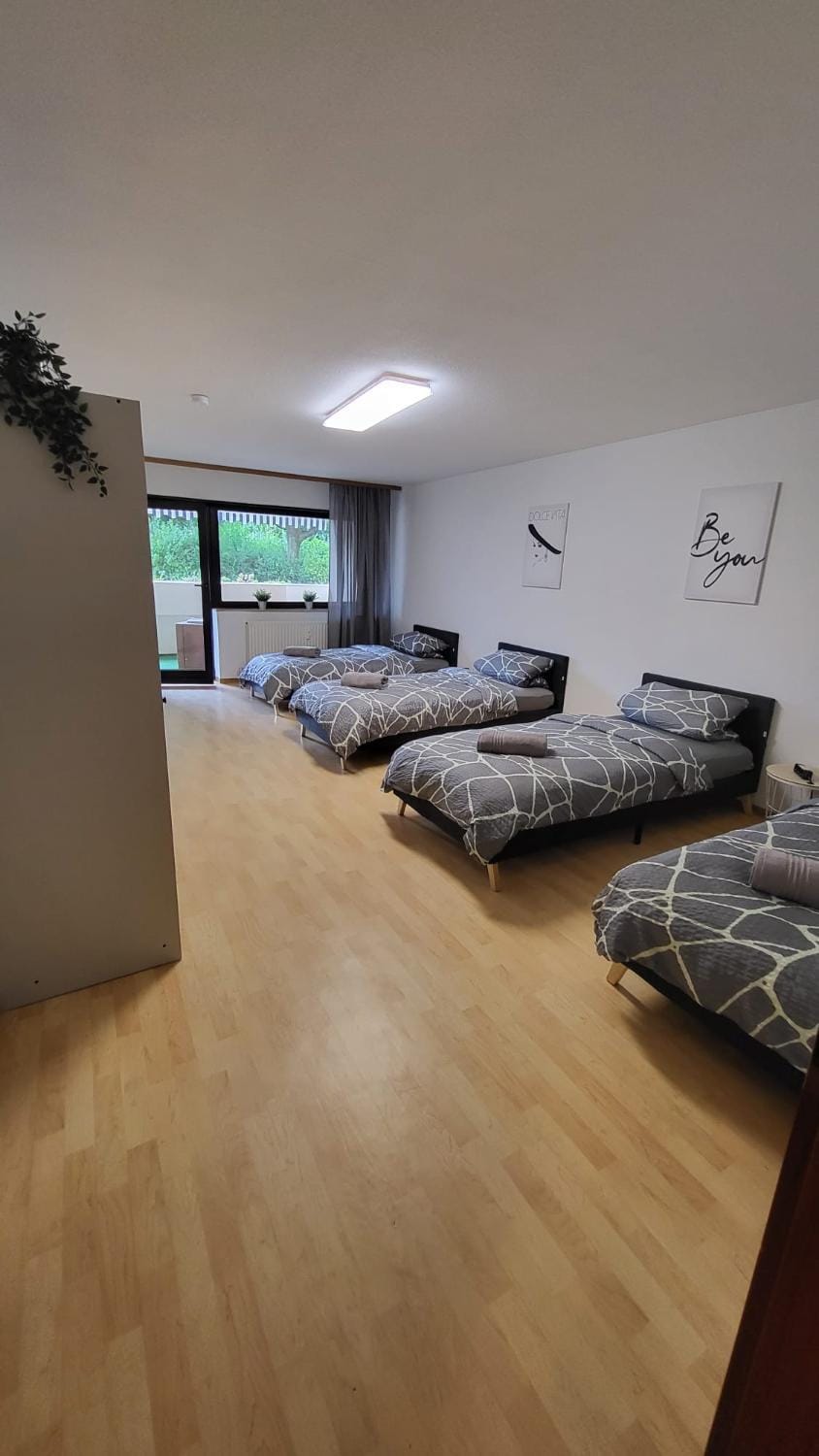 Bed, Balcony/Terrace, Photo of the whole room, Bedroom