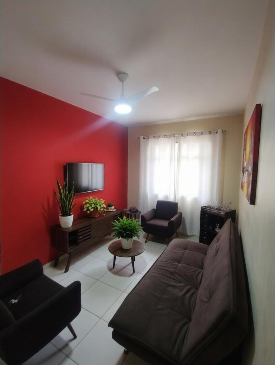 Conforto e Praticidade para 6 pessoas a 100m do mar no melhor lugar Apartment in State of São Paulo