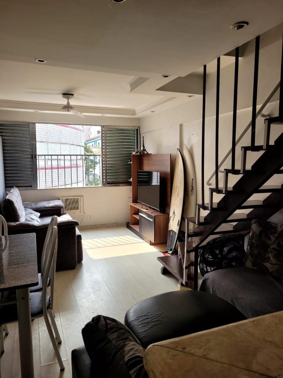 Pé na areia Praia do Tombo Apartment in State of São Paulo
