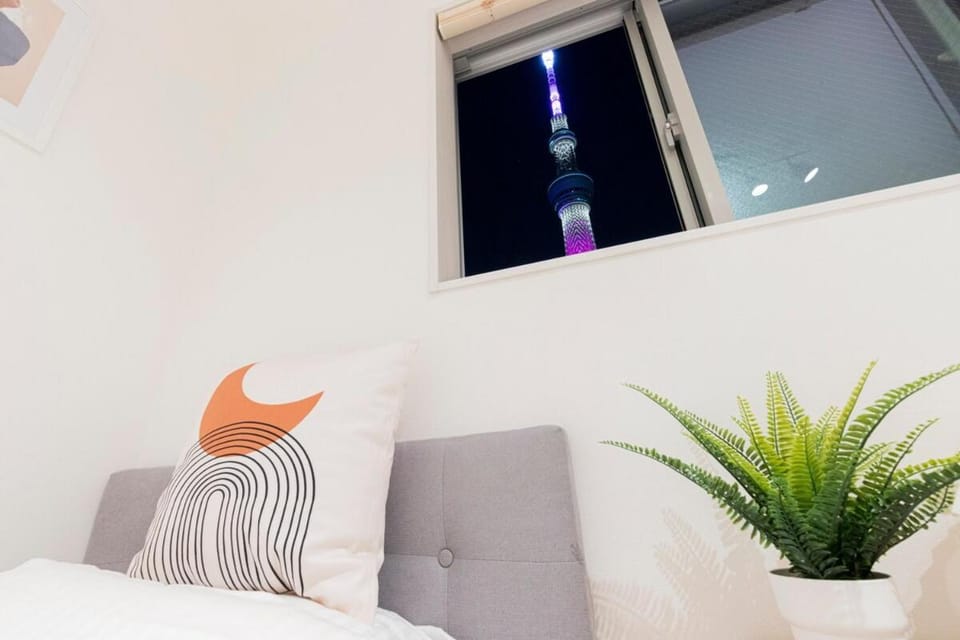 Skytree 4 mins walk!Airport Direct Access!New House Apartment in Japan