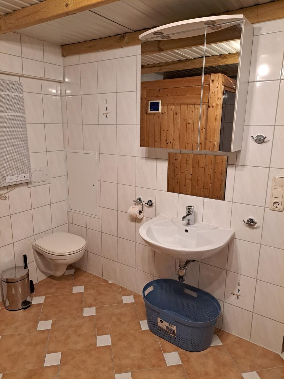 Bathroom, Living room