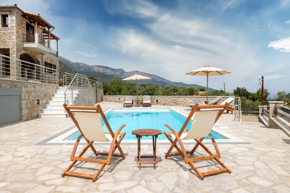 Property building, Day, View (from property/room), Pool view, Swimming pool, sunbed