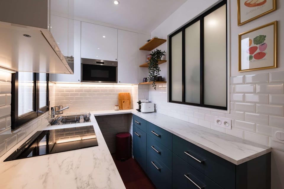 Top Floor Parisian Gem Views & Balcony Apartment in Paris