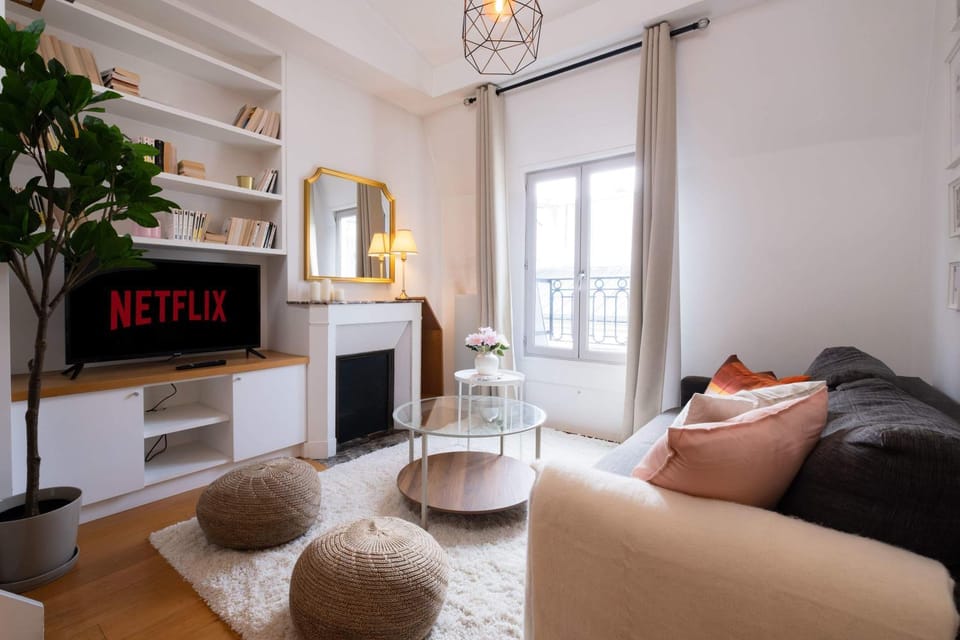 Top Floor Parisian Gem Views & Balcony Apartment in Paris