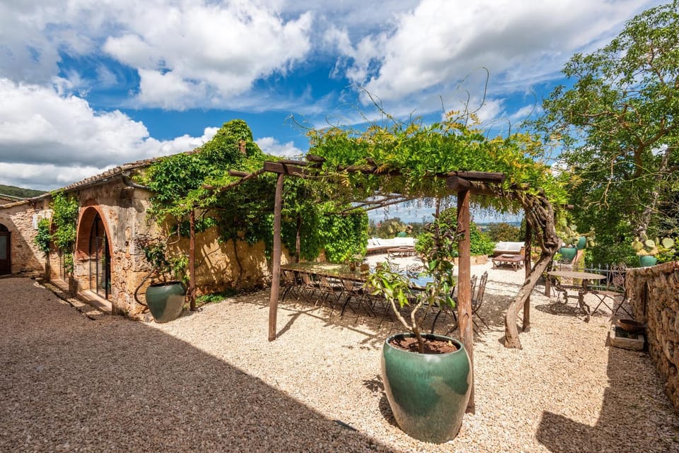 Ebbio Villa and organic farm House in Tuscany