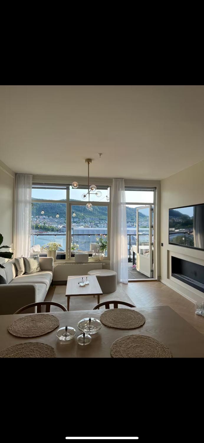 Apartment with a view close to cuty Apartment in Bergen