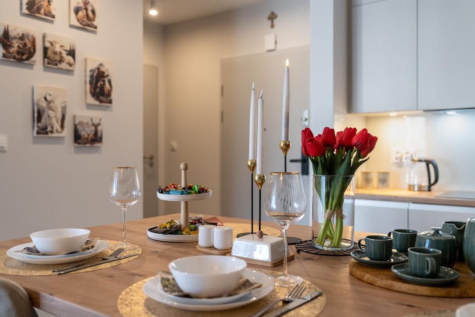 Coffee/tea facilities, Kitchen or kitchenette, Dining area