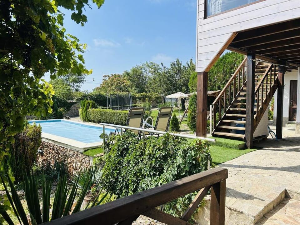 Patio, Day, Garden, Garden view, Pool view, Swimming pool