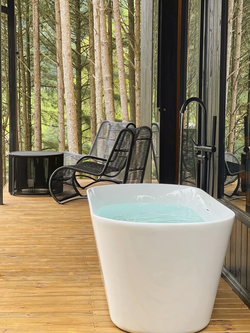 Cabana para casal com banheira e vista na natureza Chalet in State of Santa Catarina