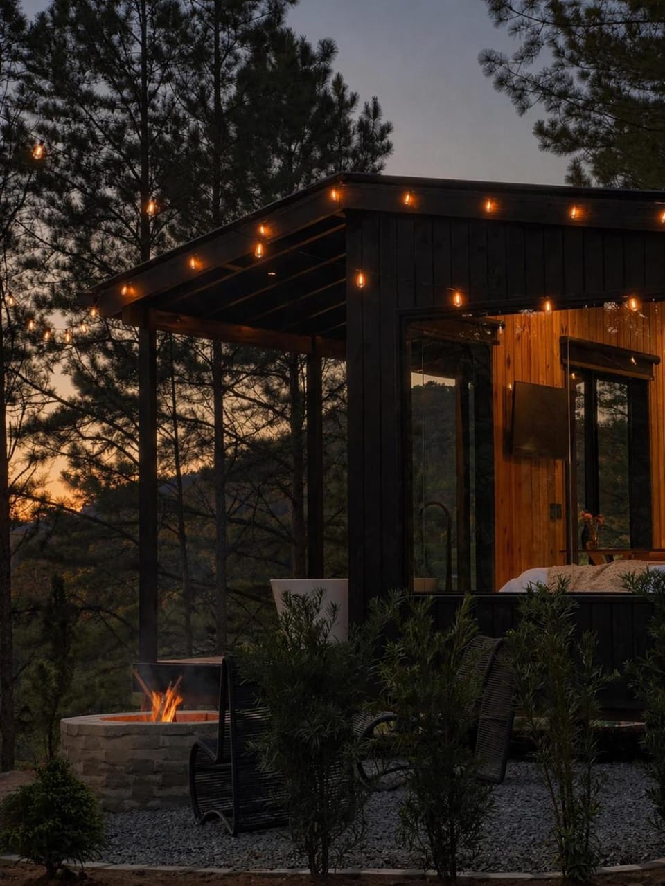 Cabana para casal com banheira e vista na natureza Chalet in State of Santa Catarina