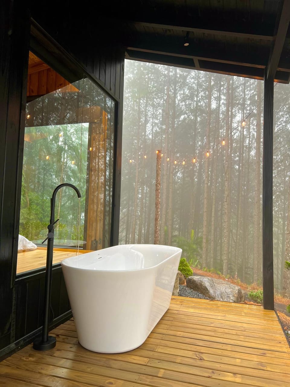 Cabana para casal com banheira e vista na natureza Chalet in State of Santa Catarina