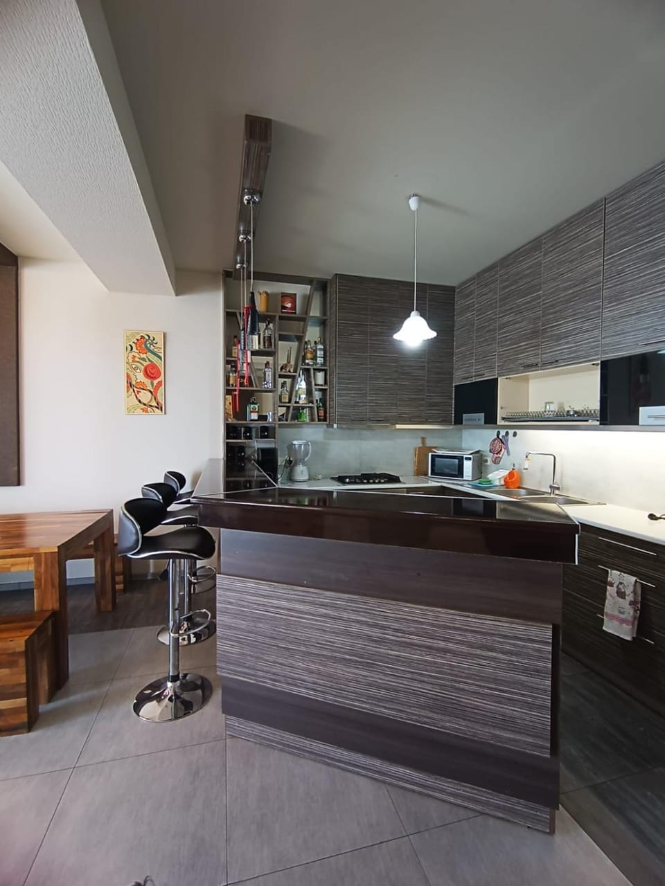 Kitchen or kitchenette, kitchen