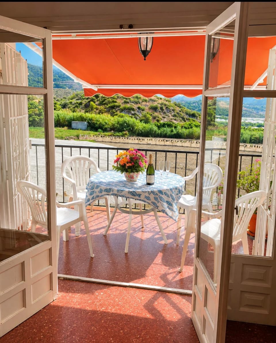 Day, Natural landscape, View (from property/room), Balcony/Terrace, Mountain view