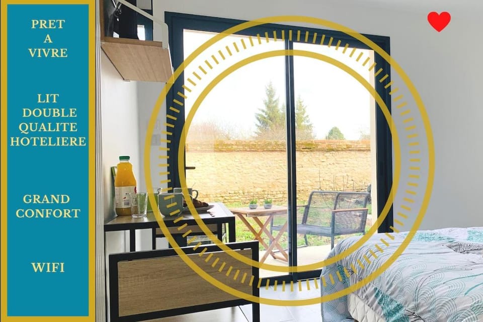 Le Fonctionnel Studio 1 - Parking- 20 min centrale Apartment in Centre-Val de Loire